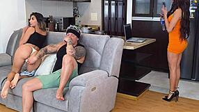 Hey stepmom, love watching stepson fuck while you enjoy your wet pussy then join in?