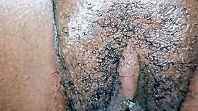 POV Wet Pussy Takes Massive BBC Creampie From Ebony Stud Before Valentine's