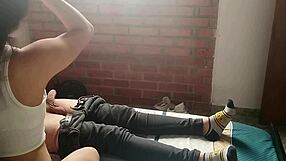 damn this young colombian babe swallows my whole cock and jerks it good??