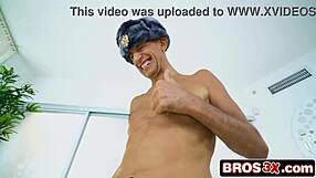 Tiny ebony teen stretched wide by gigantic white cock first time!