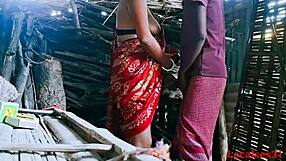 bhabhi sneaks outdoor pounding with lover's thick shaft