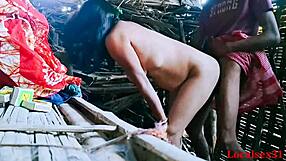 bhabhi sneaks outdoor pounding with lover's thick shaft