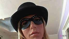 busty nadia styles submits to angela stone's strapon ass pounding in lesbian femdom