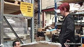 ginger french milf business lady takes anal pounding in two hot spots