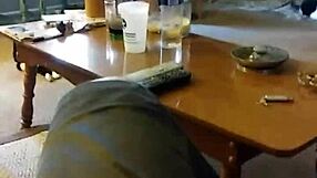 Cute blonde teen lotions body spied as whore