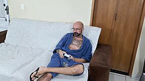 Blindfolded wife thinks it's me but friend fucks her hard instead!