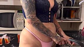 omg brazilian tv star's huge wet pussy in panties leak