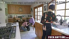 stepdaddy desires his wife and stepdaughter anytime for hardcore rides