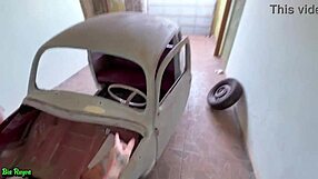 Young Brazilian Fills Mature Pussy in Car Leaving Cuckold Devastated Emotionally