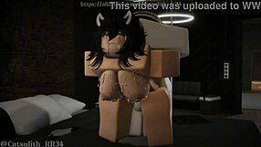 Busty childhood friend caught stroking tits in bed gets fucked hard