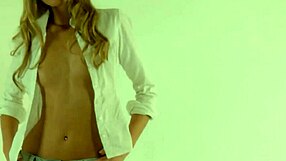 Gorgeous ksenya b rips lingerie fingers shaved pussy wet party solo