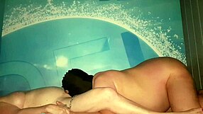 Femdom Slave Licks Feet And Pussy At Night Club BDSM Dance