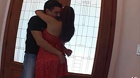 Young Wife's Small Tits Bounce in Cheating Fuck with Neighbor's Big Dick!