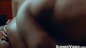 ana foxxx slurps sloppy on isiah maxwell's cock before he drills her pussy deep