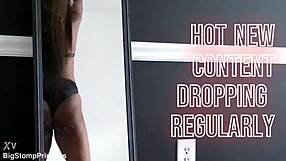 Sassy Ebony Twerks Huge Ass In Sexy Lingerie Costumes
