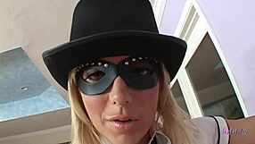 busty nadia styles submits to angela stone's strapon ass pounding in lesbian femdom