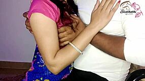 Maid tempted with salary raise for bent over hairy pussy doggystyle pounding close up
