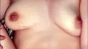 banging my young amateur brazilian girlfriend with natural tits first time