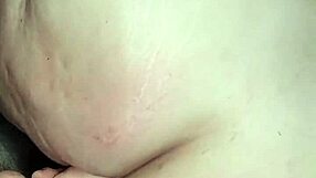 Thrilling solo dildo pounding unleashes massive squirting flood across the room