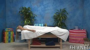 sensual massage builds to erotic adult sex play