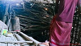 bhabhi sneaks outdoor pounding with lover's thick shaft