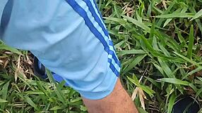 Chicos Calientes Flaunt Colombian Cocks Outdoor Public