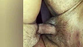 bbw asian slave worships daddy's legs then rides his hard cock deep