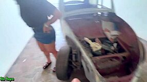 Young Brazilian Fills Mature Pussy in Car Leaving Cuckold Devastated Emotionally