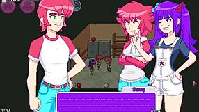 step sis and friend threesome with bro first time