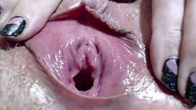 close up big clit pussy takes wild object insertion fetish orgasms compilation