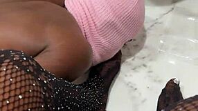 African FEMDOM Foot Fetish DOMINATION Over Ebony Slave