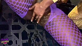 i watched these two horny lesbian teens finger each other on the balcony until they squirted everywhere