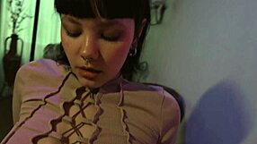 short haired tattoo teen chokes on monster cock in raw pov blowjob