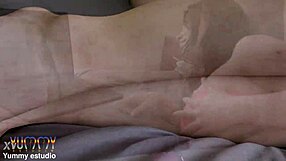 Madison stil's heart racing first double anal fucked by three massive cocks