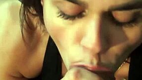 brunette teen mamando director's monster cock backstage till facial cumshot