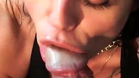 brunette teen mamando director's monster cock backstage till facial cumshot