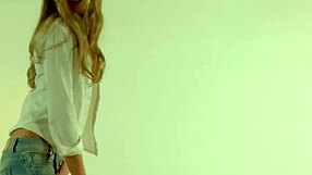 Gorgeous ksenya b rips lingerie fingers shaved pussy wet party solo