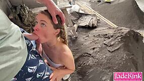 i met latina on street she dragged me to site for rough fuck