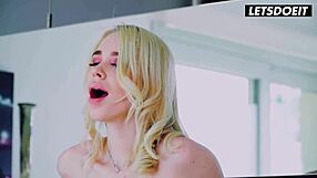 kinky lesbian roommates share light bondage pussy licking orgasms