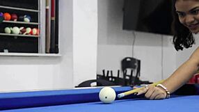 i taught my latina stepsis pool then fucked her tight pussy hard... damn!