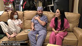 blaire celeste's mouth overflows with my massive cum blast