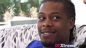 Stepson Watches Stepmom Jennifer White Devour Massive Black Cock with Facial Cumshot