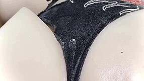 Perfect Bubble Butt Stretches Wide and Takes Hot Cum Load