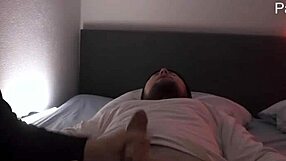 chubby brunette plays bdsm game in cage with vibrator