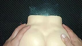 Candy Tests More Positions for Deep Vaginal Creampie