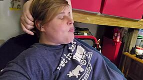 clara crisp milf bbw gets ready backstage for giantess armpit hairy fetish filming