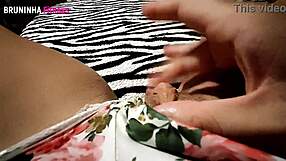 you hear her moaning softly fingering wet pussy with visitors home?