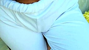 desi village beauty's tight pussy takes hard outdoor pounding