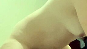 brazilian amateur couple homemade lingerie fuck ends in massive creampie orgasm