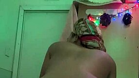 thick somali ebony ass rides cock cowgirl in early morning sex